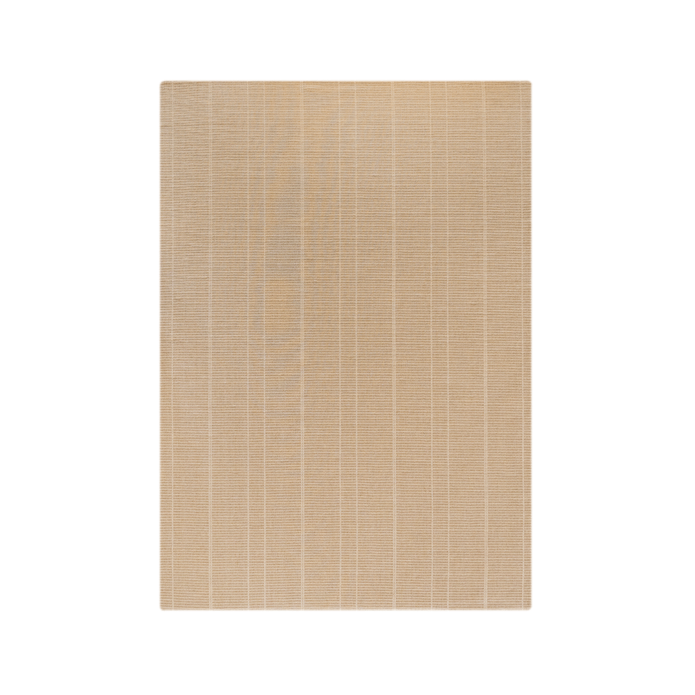 Alfombra Llana Taupe Sand de Polipropileno – MiluRugs