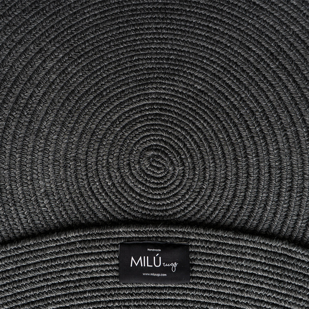 Alfombra Basic Charcoal 1.80mts
