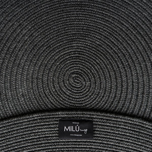 Alfombra Basic Charcoal 1.80mts