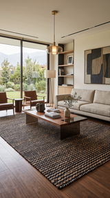 Alfombra Black Hemp