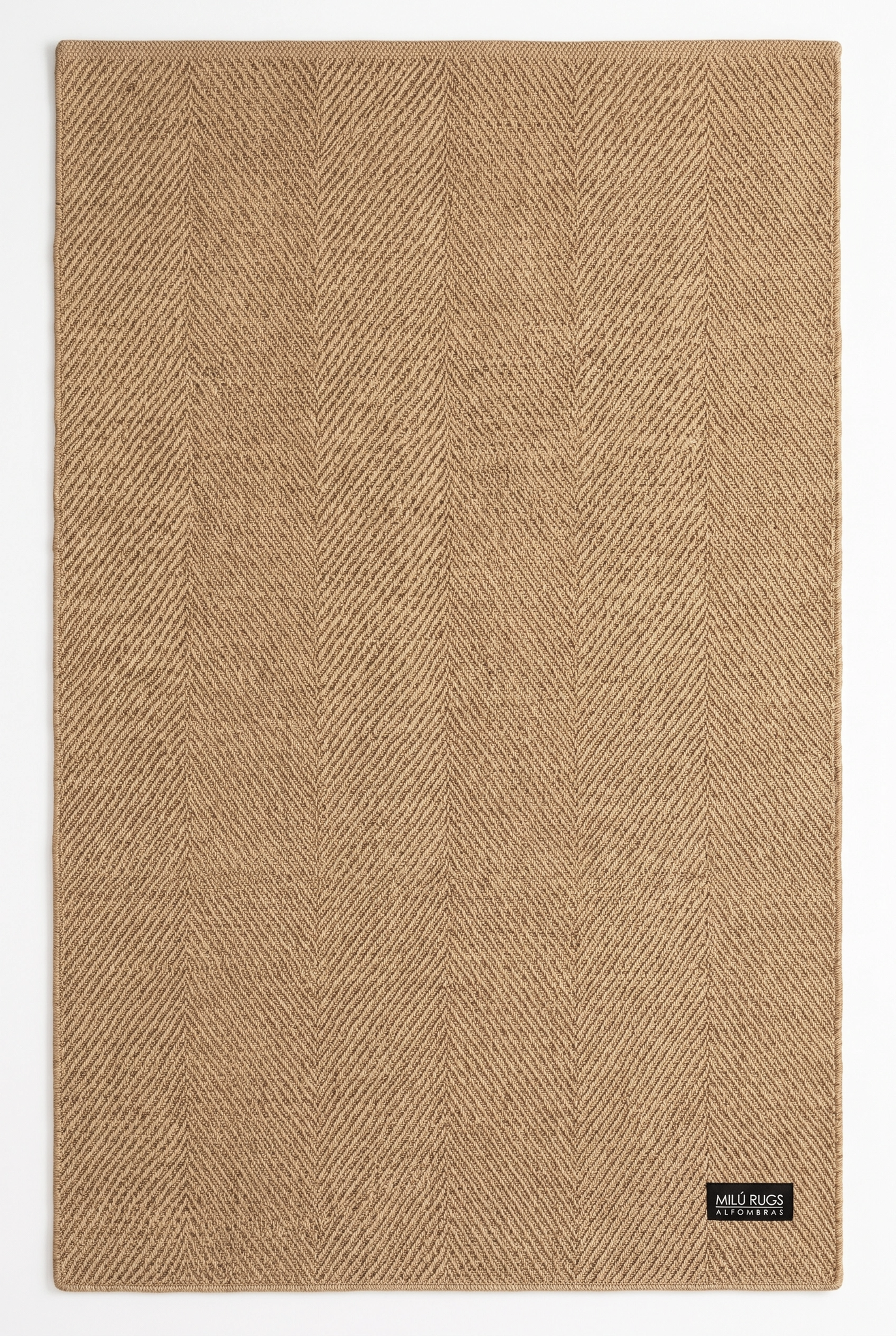 Alfombra Dag Taupe de Polipropileno – MiluRugs
