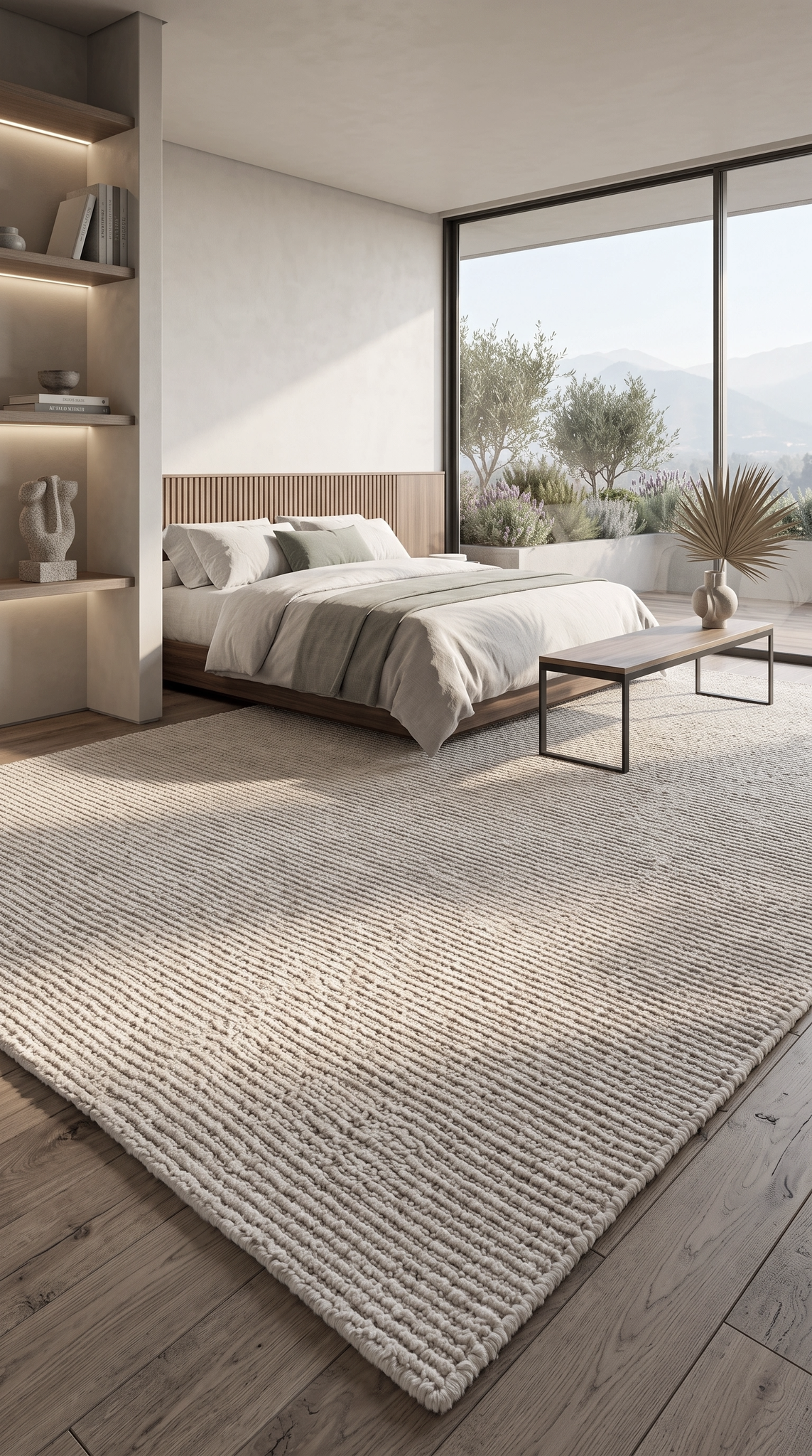 Alfombra Dalai White de Lana – MiluRugs