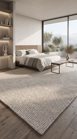 Alfombra Dalai White de Lana – MiluRugs