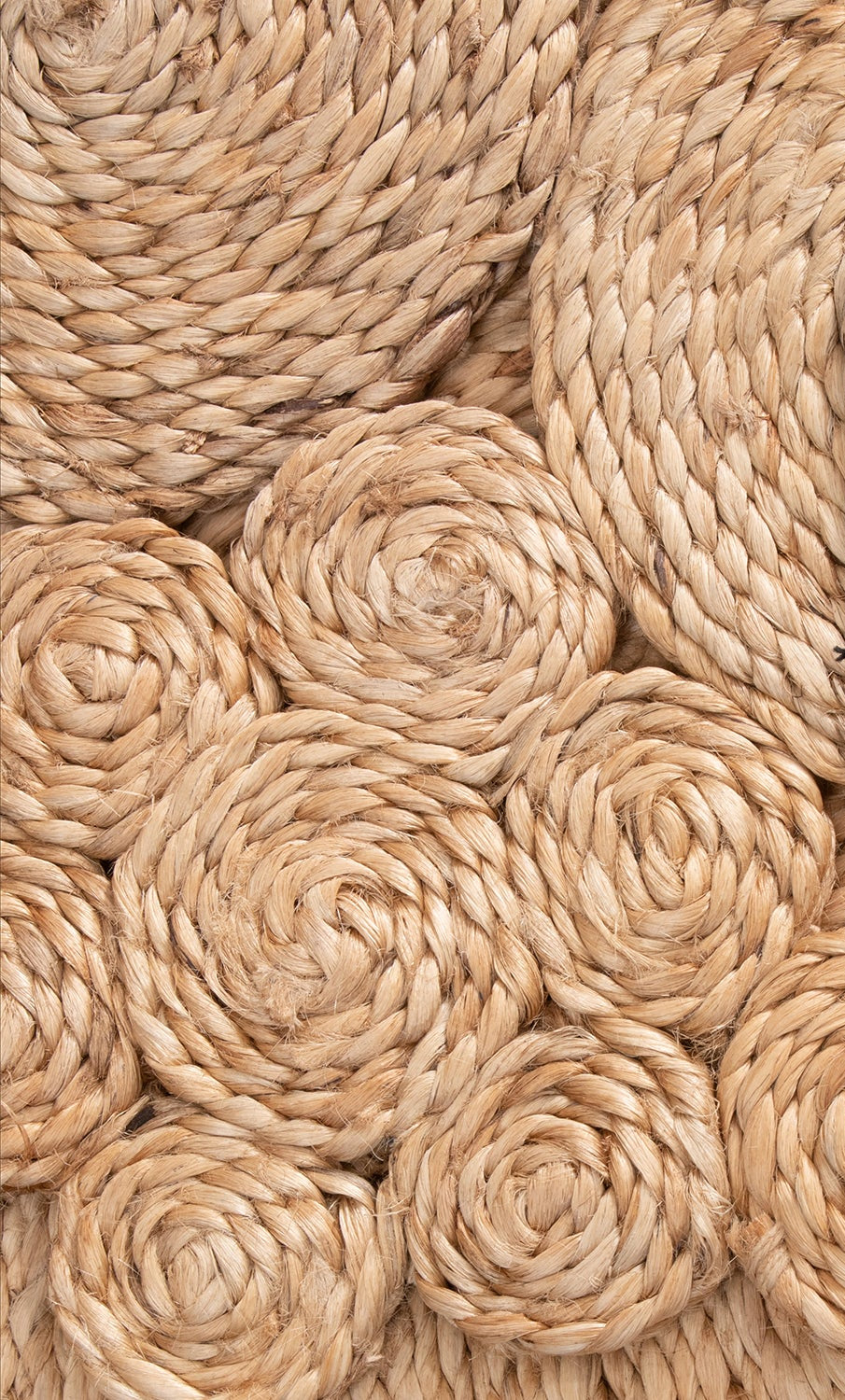 Alfombra Redonda Dandelion Natural
