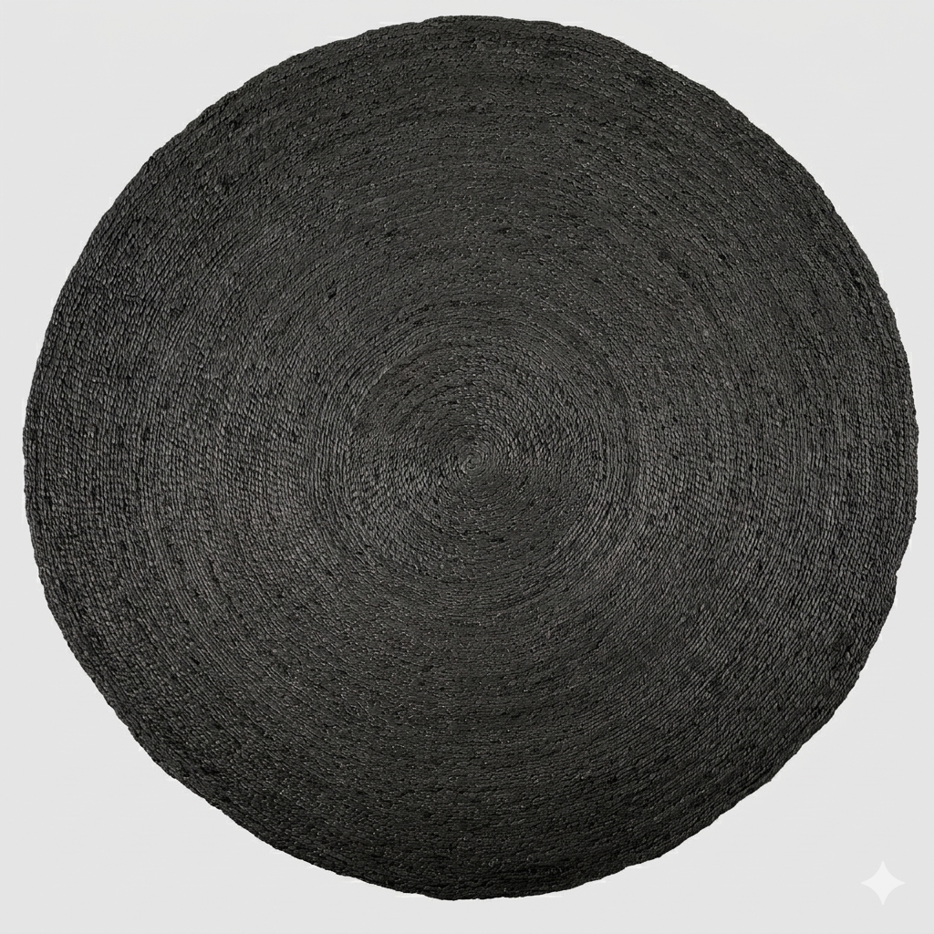 Alfombra Plain Rug Charcoal