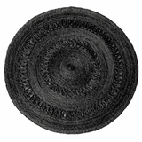 Alfombra Redonda Black Chain