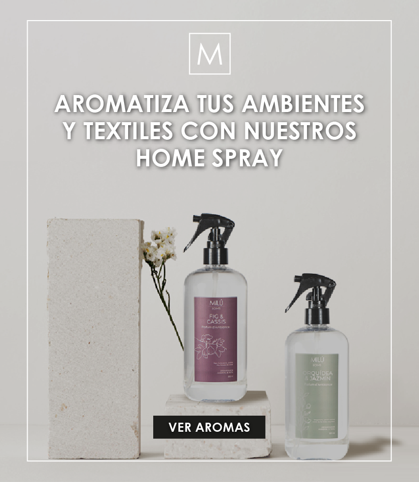 Aromatiza tus ambientes y textiles con nuestros home spray - ver aromas