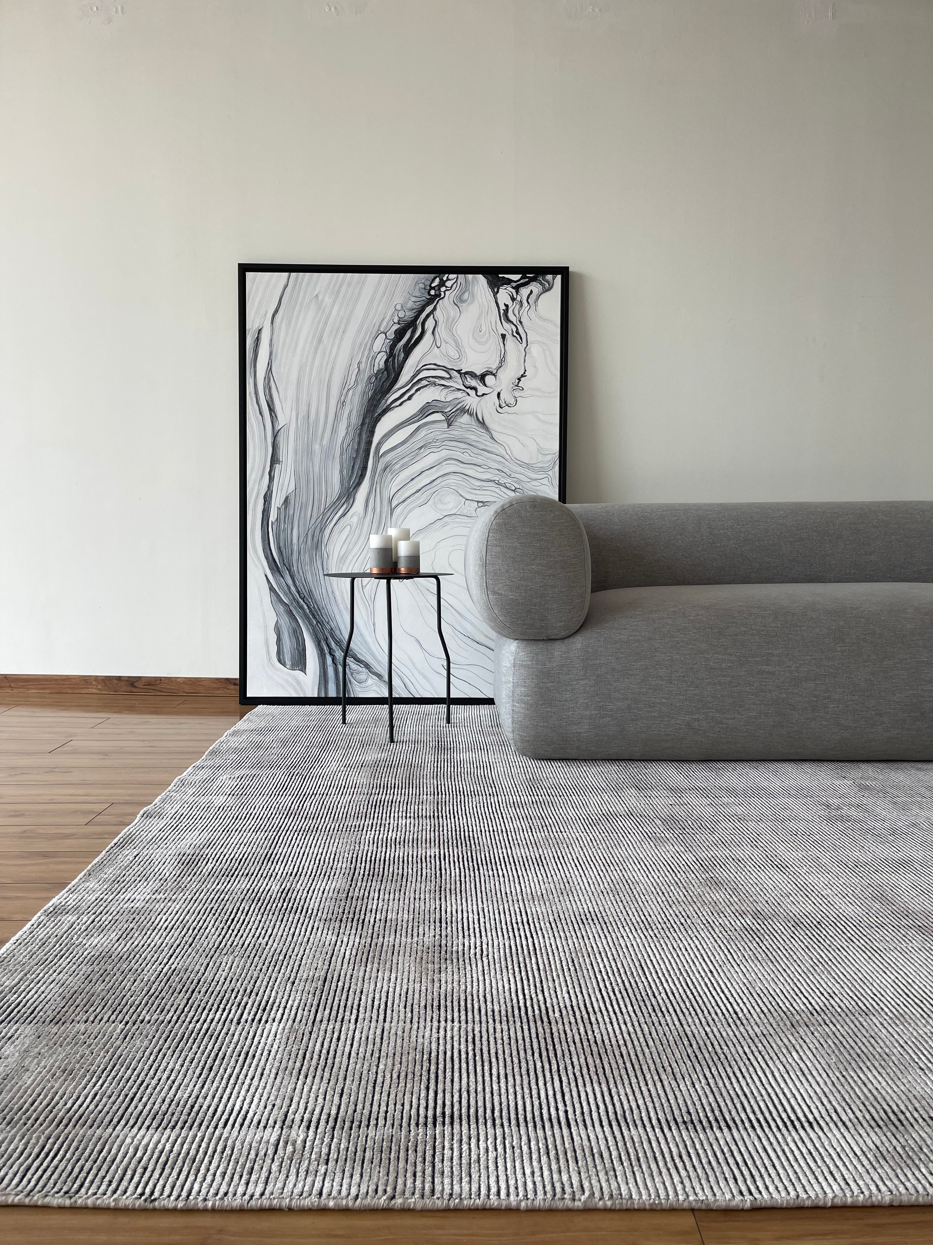 PREVENTA Alfombra Basanti Silver Black