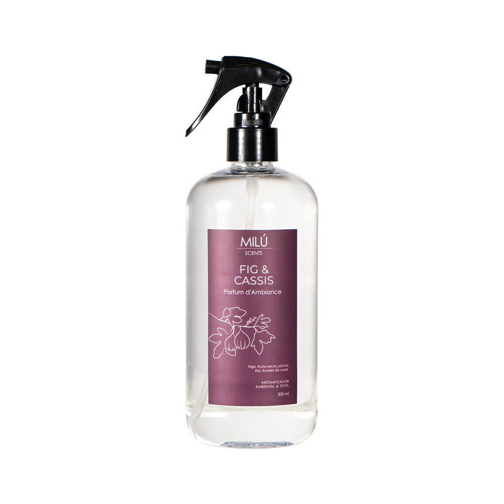 Fig & Cassis~ Home Spray, aromatizador de ambientes y textil.