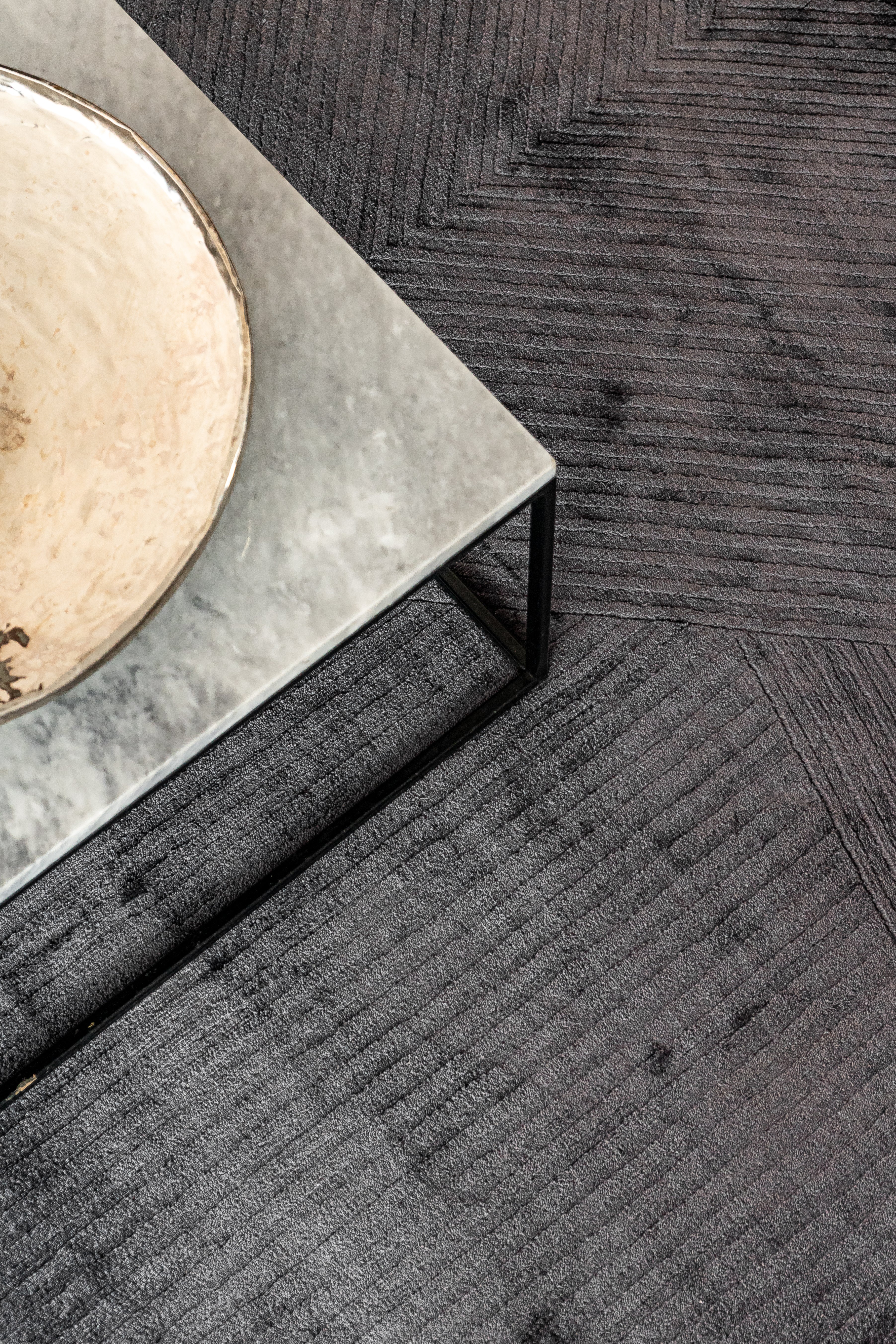 Alfombra Komara Dark Grey 2.00 X 3.00 mts.