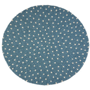 Alfombra Redonda Confetti Ocean 130cm