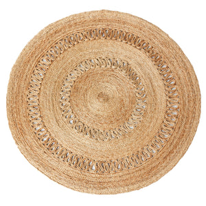 Alfombra Redonda Natural Chain 2.50mts