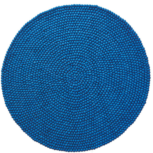 Alfombra Redonda Navy Blue 1.30mts.
