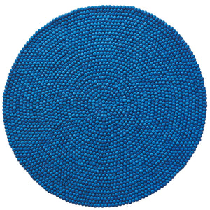 Alfombra Redonda Navy Blue 1.20mts.