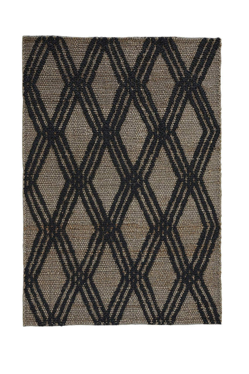 Alfombra Trenza BLACK 200x300mts