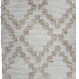 Alfombra Snow Beige 90x130 mts