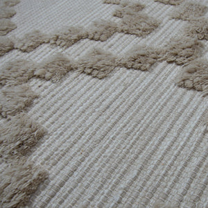 Alfombra Snow Beige 90x130 mts