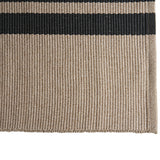 Alfombra Lisa Taupe Black 280x80mts.