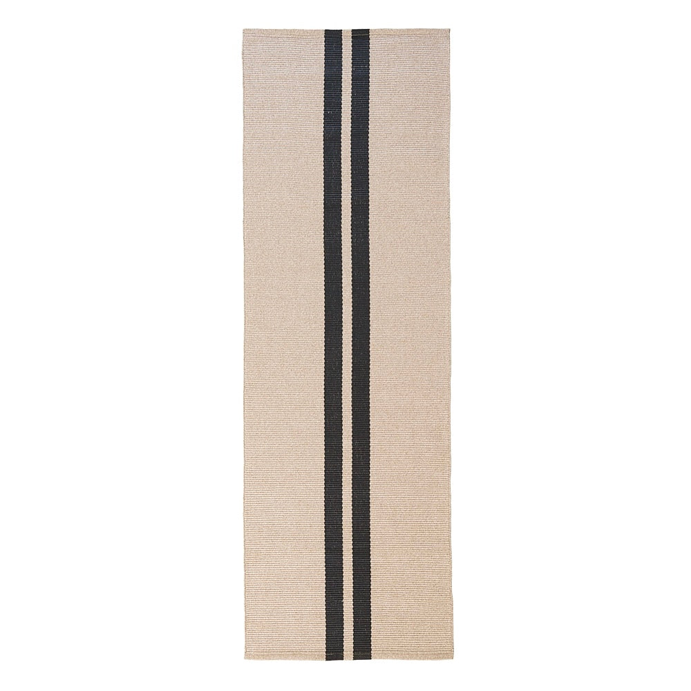 Alfombra Lisa Taupe Black 280x80mts.