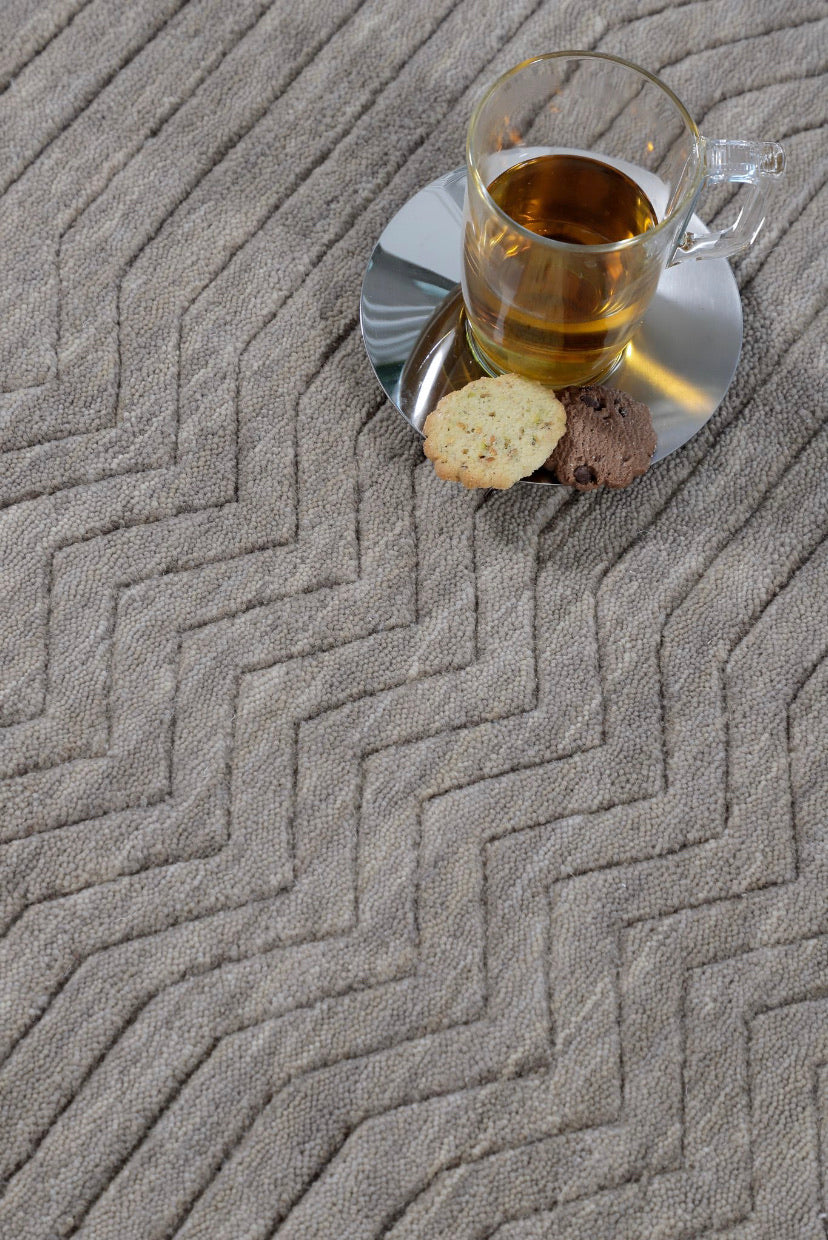 Alfombra Andes Taupe 3.5x2.5mts.