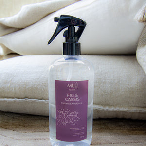 Fig & Cassis~ Home Spray, aromatizador de ambientes y textil.