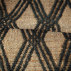Alfombra Trenza BLACK 3.50x2.50mts.