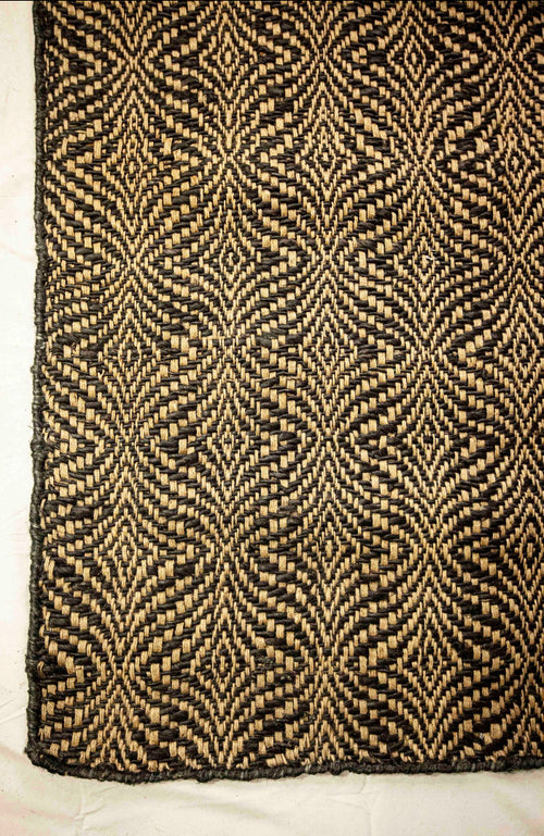 Alfombra Spiga BLACK 170x240 sin backing